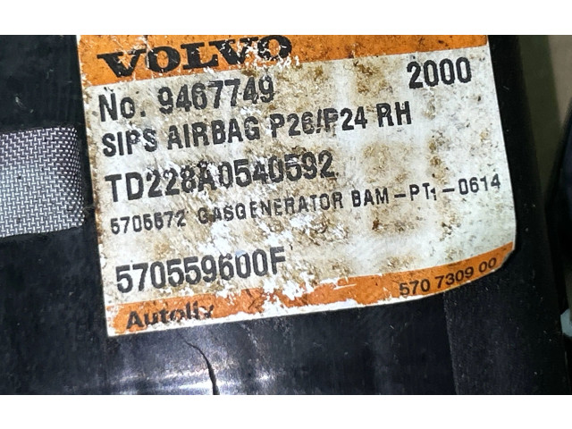 Подушка безопасности в сиденье 570730900 Volvo V70