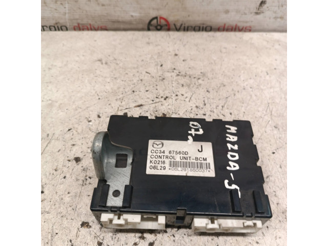 Блок комфорта CC3467560D, 06L29 Mazda 5