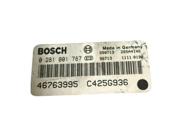 Řídící jednotka 46763995, C425G936 Alfa Romeo 166 2000