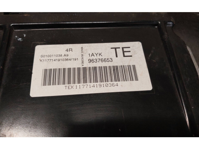 Řídící jednotka 96376653, S010011038 Chevrolet Aveo 2006