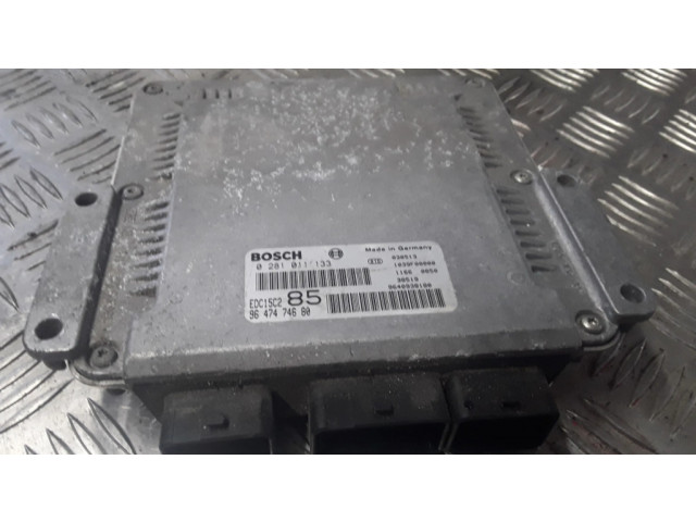 Řídící jednotka 0281011133 Fiat Ulysse 2005