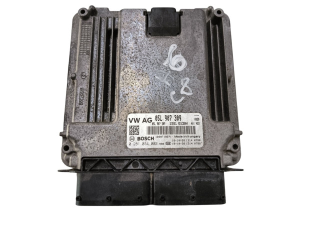 Řídící jednotka 0281034002, 05l907309 Audi A6 S6 C8 4K 2018