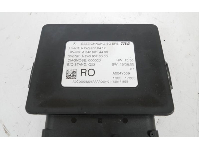 Řídící jednotka A2469003417 Mercedes-Benz CLA C117 X117 W117 2013