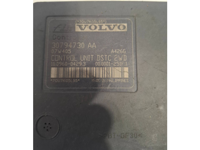 Блок АБС 30794730AA, 10096004293   Volvo  V50  2008 - 2012 года
