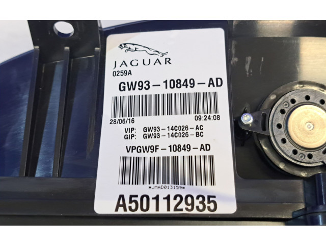 Панель приборов GW9310849AD, GW9314C026AC Jaguar XJ X351