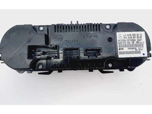 Блок управления климат-контролем A2469008415, A2469010805   Mercedes-Benz GLA W156