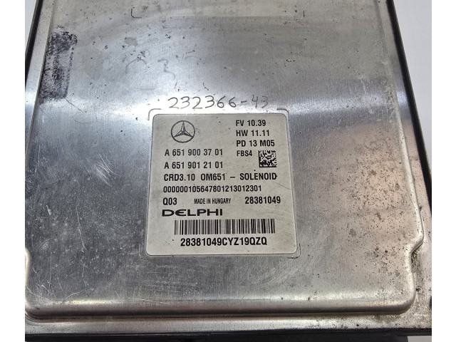 Řídící jednotka A6519003701 Mercedes-Benz E C207 W207 2013