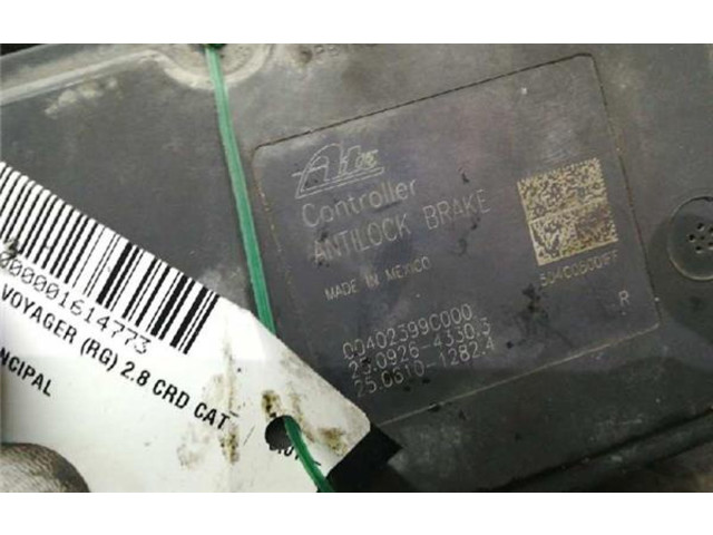 Řídící jednotka 504C08001FF Chrysler Voyager 2005