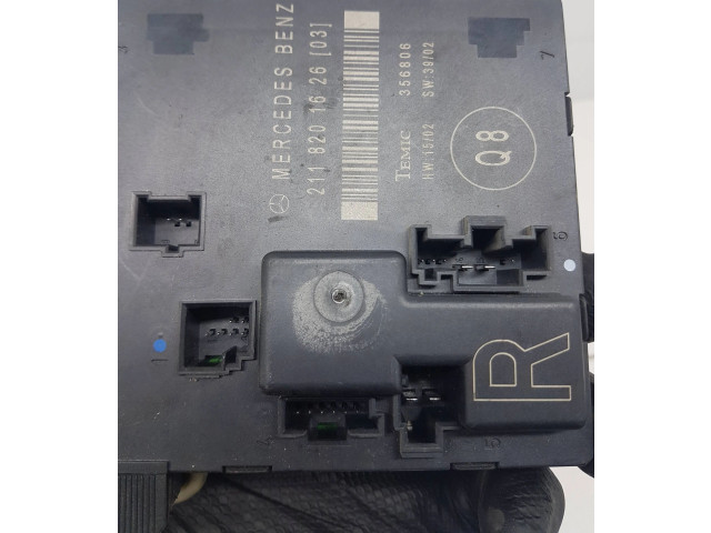 Блок управления дверью 2118201626, 356806 Mercedes-Benz E W211