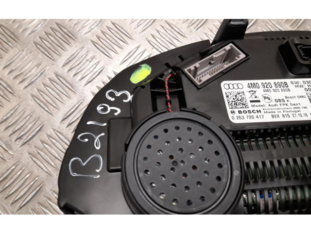 Přístrojová deska Audi Q7 4M 2017 4M0920890B, B2193