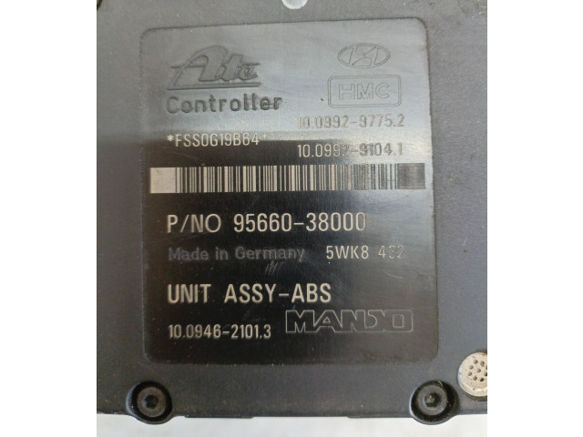 Блок АБС 9566038000, FSS0S19B64 Hyundai Coupe - года