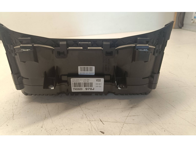 Přístrojová deska Seat Alhambra (Mk2) 2014 7N5920970J, 1419015561