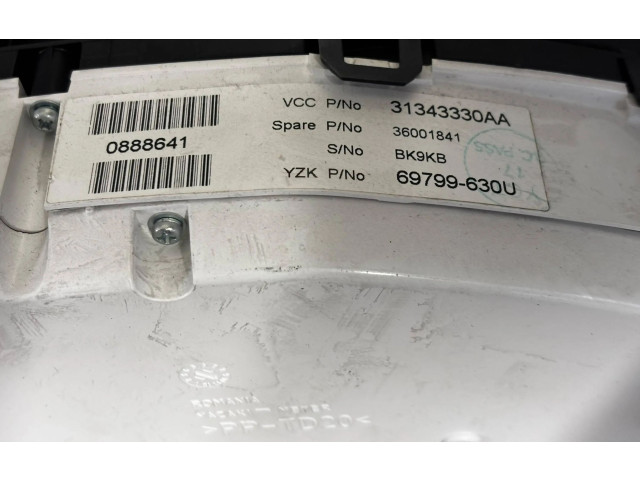 Панель приборов 31343330AA, 36001841 Volvo S60