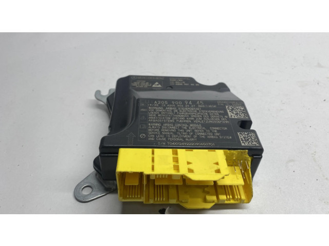 Блок подушек безопасности A2059009445   Mercedes-Benz EQC