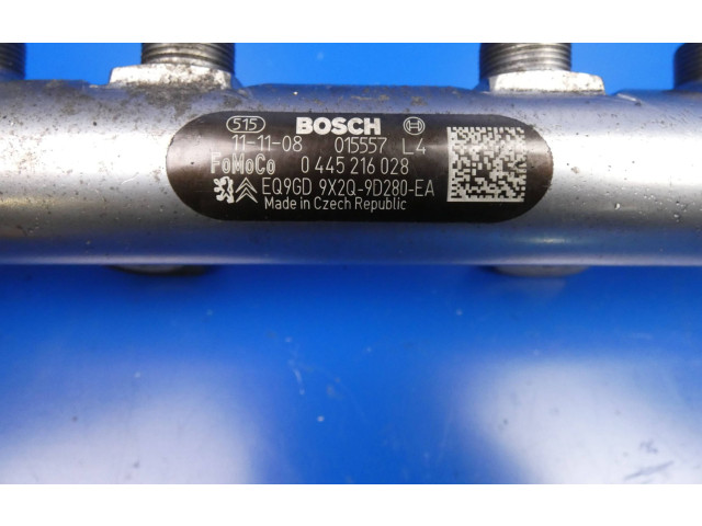 Топливная рампа 9X2Q-9D280-EA, XX2Q9D280EA   Jaguar XJ X351   для двигателя 306DT