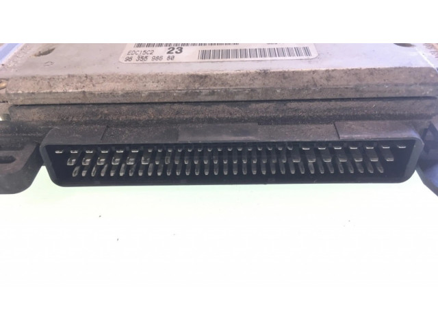 Блок управления двигателя 9635598680 Citroen Xantia