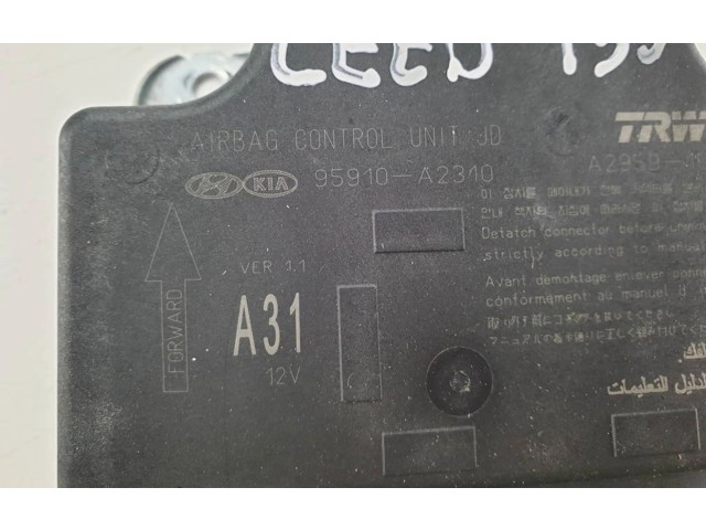 Блок подушек безопасности 95910A2310 KIA Pro Cee'd II
