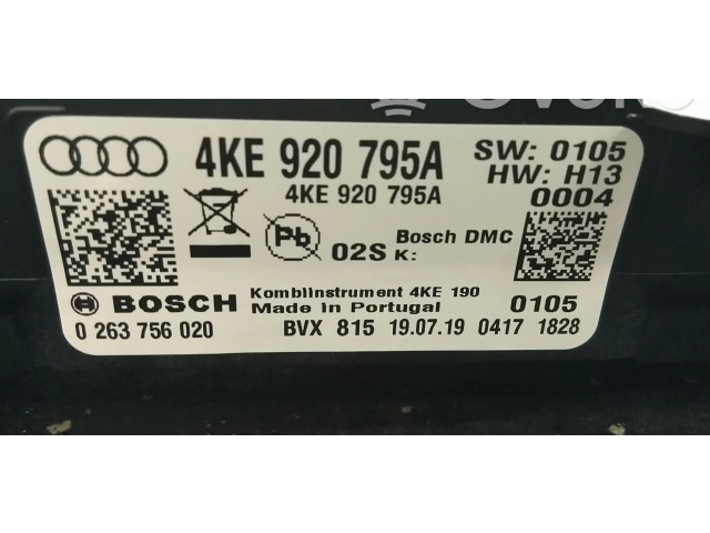 Панель приборов 4KE920795A Audi e-tron