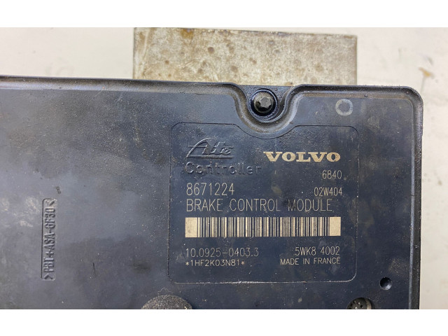 Блок АБС P08671225, 10.0204-0367.4   Volvo  V70  2000 - 2004 года