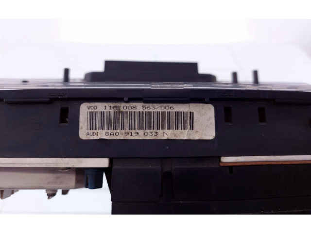 Панель приборов 110008563, 8A0919033N   Audi 80 90 S2 B4       