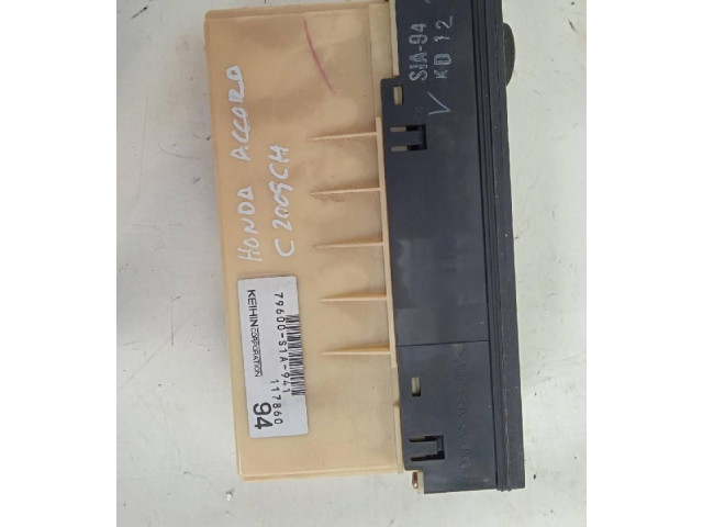 Блок управления климат-контролем 79600S1A941 Honda Accord