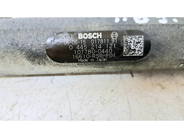 Vstřikovací lišta 0445214121, 16610RSRE01 Honda Civic pro naftový motor 2.2 N22A2