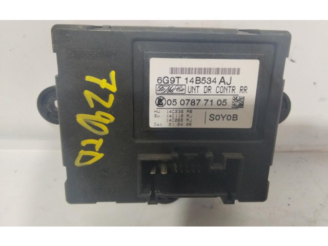 Блок комфорта 6G9T14B534AJ Ford S-MAX