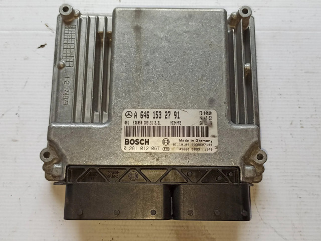 Řídící jednotka A6461532791, 1039S07144 Mercedes-Benz Vito Viano W639 2008