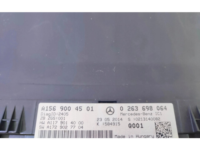 Přístrojová deska Mercedes-Benz GLA W156 2016 A1569004501