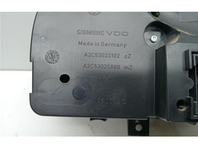 Přístrojová deska Volkswagen Tiguan 2007 A2C53023102, 0090059