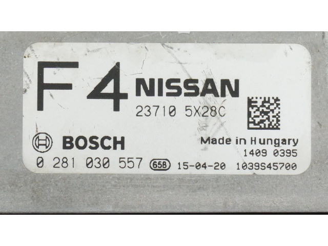 Řídící jednotka 237105X28C, 0281030557 Nissan Navara D40 2014