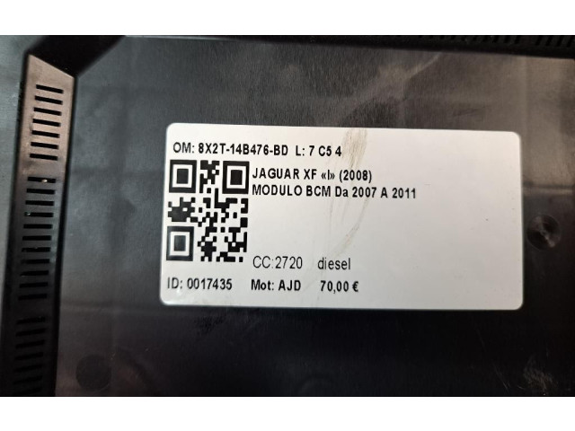 Блок предохранителей 8X2T-14B476-BD, 8X2T-14B476-BD Jaguar XF X250