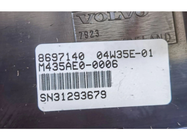 Блок управления климат-контролем 8697140   Volvo S60