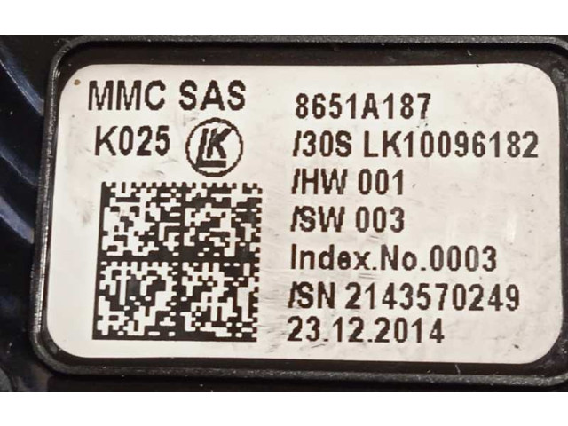 Подушка безопасности водителя 8619A361, 8651A187 Mitsubishi Mirage VI G4 Attrage