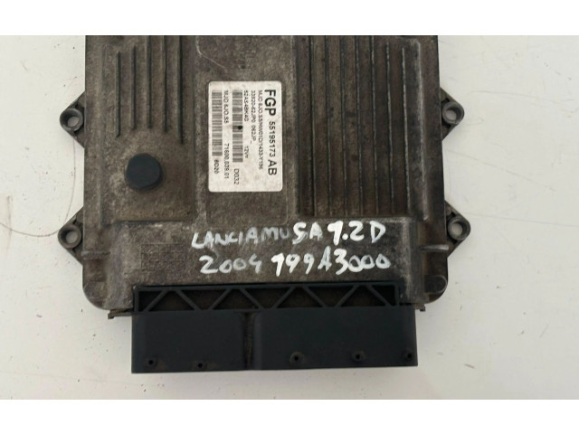 Řídící jednotka 55195173, 199A3000 Lancia Musa 2004
