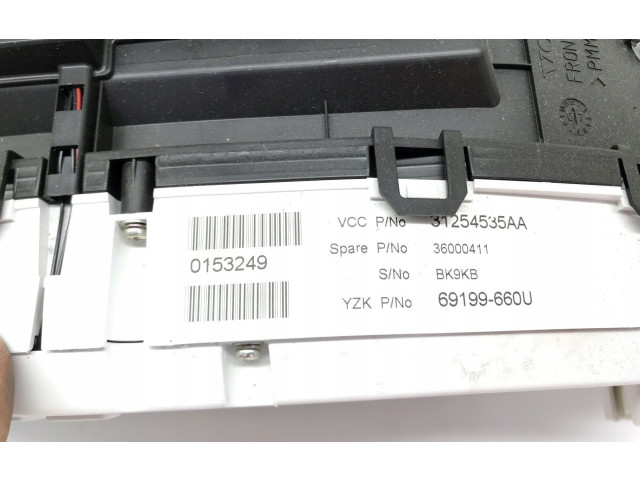 Панель приборов    Volvo V70       