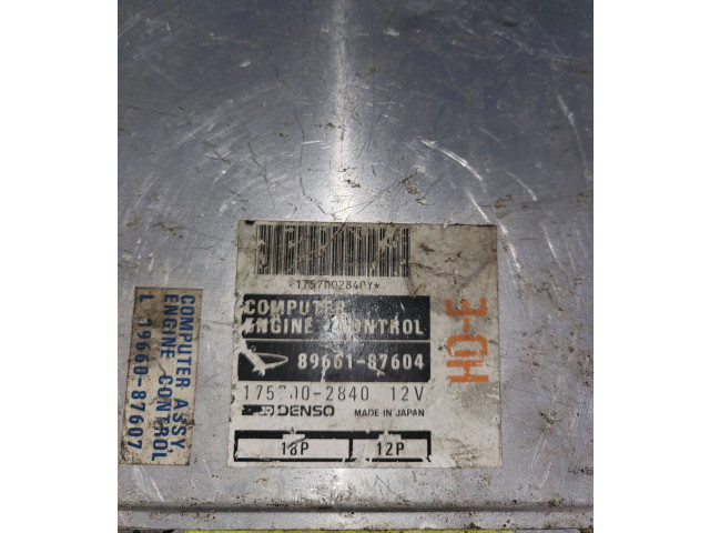 Блок управления двигателя 175700-2840   Subaru Forester SG