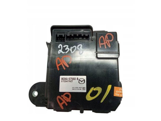 Блок управления BCKA67560B Mazda 3