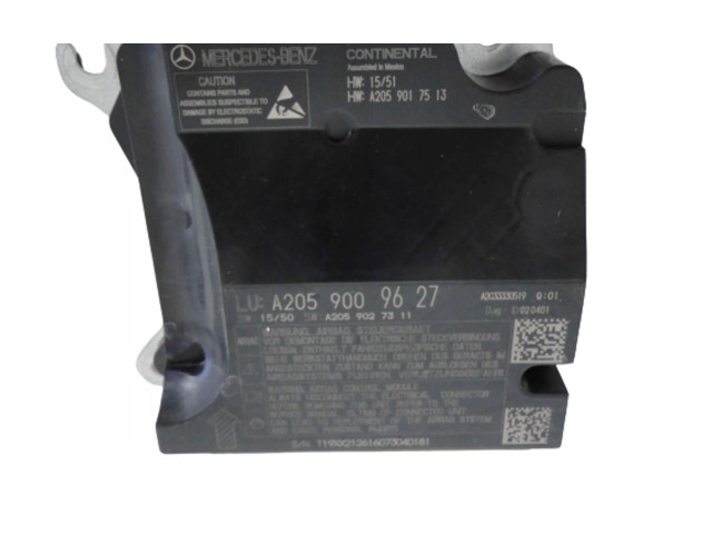 Блок подушек безопасности A2059009627, A2059009627   Mercedes-Benz GLC X253 C253