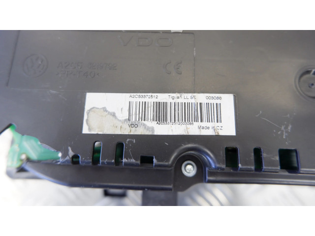 Přístrojová deska Volkswagen Tiguan 2009 5N0920961A, 5N0920961A