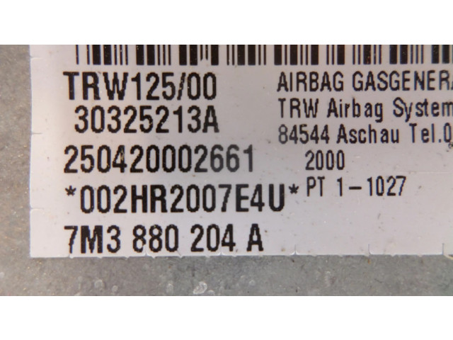 Подушка безопасности пассажира 3032950B, 7M3880204A Ford Galaxy