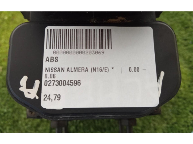 Jednotka ABS 0273004596 Nissan Almera N16