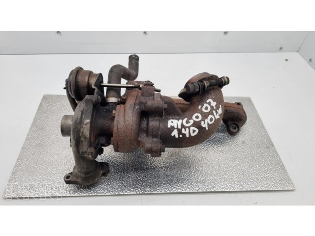 Турбина Toyota Aygo AB10 1.4 54351014861, 54359710002