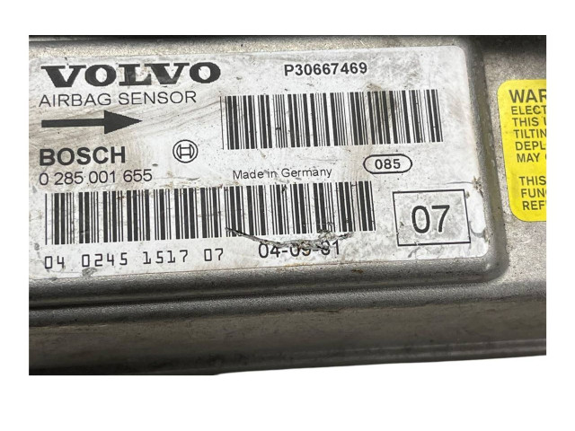 Блок подушек безопасности P30667469, 0285001655   Volvo V70