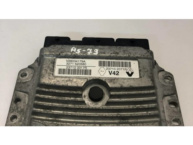 Řídící jednotka 237102071R, 237103317R Dacia Dokker 2012