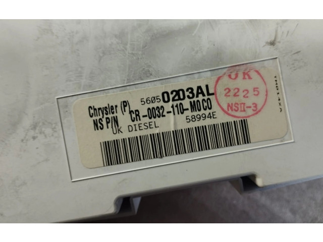 Панель приборов 56050203AL Jeep Grand Cherokee (WK)