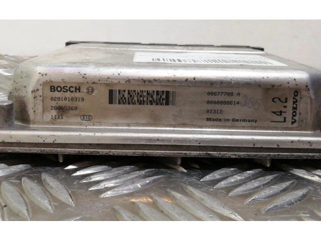 Блок управления двигателем Блок управления 08677708A Volvo V70