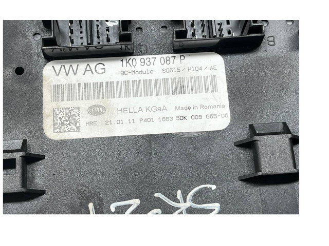 Блок комфорта 1K0937087P, 5DK00966506 Skoda Octavia Mk2 (1Z)