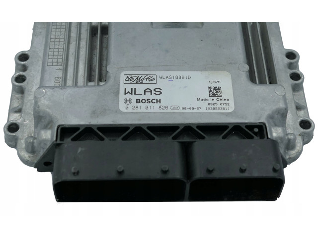 Блок управления двигателя 0281011826, WLAS18881D   Ford Ranger