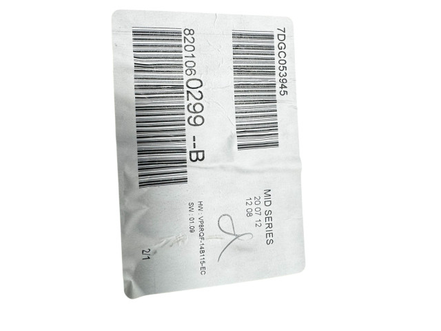 Комплект блоков управления 237101989R, 237101990R Renault Clio III